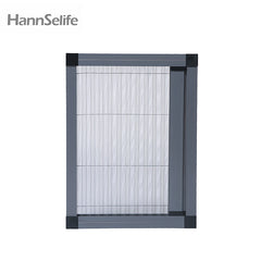 Hansi polyester pleated mesh folding mosquito fly insect magnetic control detachable screen door on China WDMA