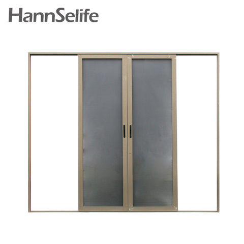 Hansi security stainless steel mesh sliding mosquito screen door and window on China WDMA