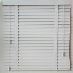 Haoyan Elegant Pvc Roll Up Window Basswood Faux Wooden Blind Wood Shutters on China WDMA