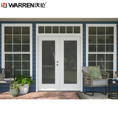 Warren Exterior Door 36x96 French Black Metal French Doors Exterior 64 Double Entry Door French Double