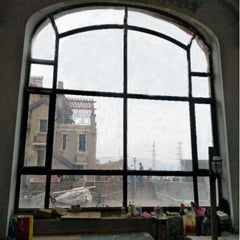 WDMA round aluminum windows thermal break aluminum window