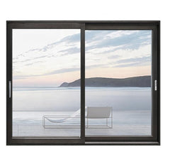 WDMA Modern strong thermal broken aluminium narrow frame large glass lift and slide sliding doors