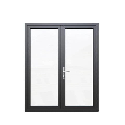 36x90 Aluminum double glass french door color customized good quality for sale