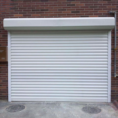 China WDMA Wholesale price aluminum roller shutter garage door with customized size