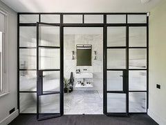 WDMA Entry door hot sale steel door with glass