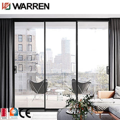 Patio sliding fold door interior aluminum sliding glass door