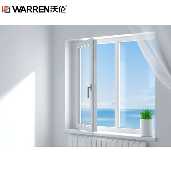 3 Panel Triple Pvc Casement Window