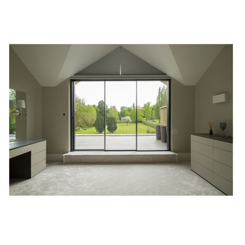 NFRC AS2047 Standard Powder Coated Economical Double Glazed Aluminium Sliding aluminum hurrica Window for Sale