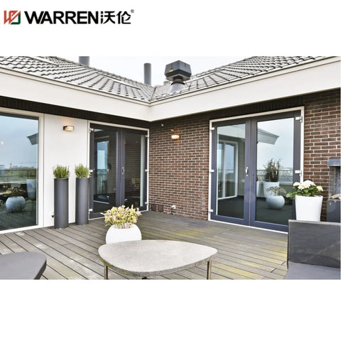 Warren Black Front Doors With Glass 36x80 Interior Door Exterior Aluminum Doors French Glass Patio