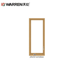 24x54 Window Aluminum Double Glazed Windows Glass Window With Aluminium Frame