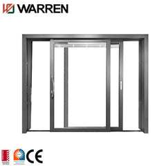 Aluminum glass sliding door manual aluminium slide door sliding fold glass doors