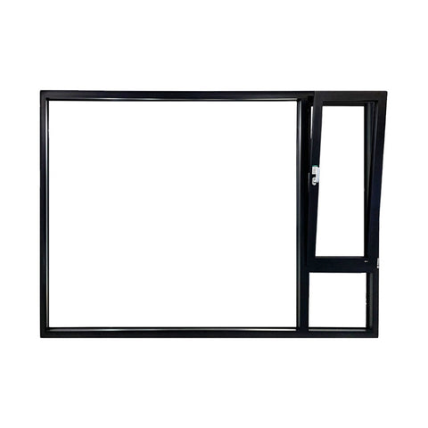 Latest design aluminum alloy french door and window minimal slim frame tilt and turn window