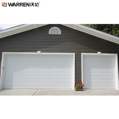 Warren 20ft x 8ft Garage Door Freestanding Garage Door With Side Windows 5x8 Garage Door