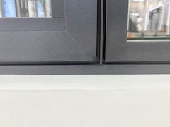 WDMA french window aluminium window for sale thin line window Factory direct