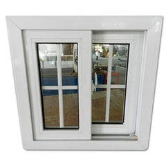 WDMA China Supplier Customized Designs White Vinyl Double Glazed UPVC Sliding Windows