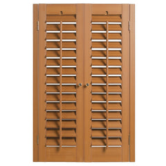 European Style Modern Design Door Window Movable Louver Wooden Plantation Shutters on China WDMA