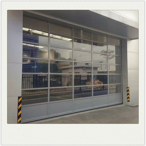 China WDMA Aluminum Electric Modern Roll Up Sliding Sectional Garage Door