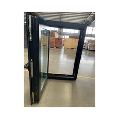 WDMA Top quality modern design Aluminum clad wood inward casement window tilt and turn windows