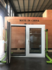 WDMA Aluminum tilt and turn windows casement window with screens