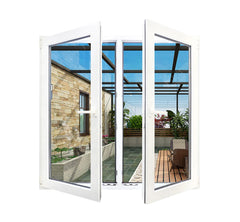 WDMA customized design impact resistant  PVC  swing window