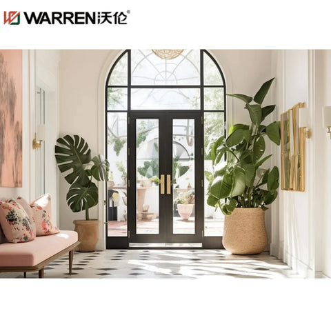 Warren 36x70 Exterior Door Black Interior French Doors 18 Inch Narrow Interior Double Doors Patio