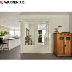 WDMA 32x72 Door 1 3/8 Thick Exterior Door Four Panel Front Door French Interior Double