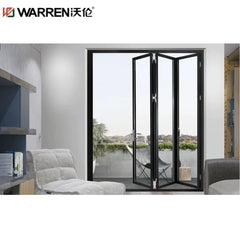 32x84 Bifold Aluminium Double Glazing White Custom Exterior Door Price