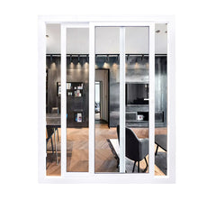 WDMA modern plastic patio HD safe  PVC sliding  door