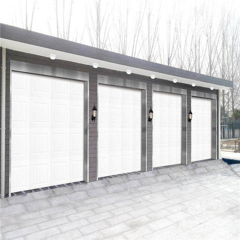 China WDMA Aluminum alloy material frosted glass smart garage door system