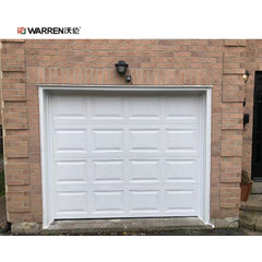 Warren 20ft x 8ft Garage Door Freestanding Garage Door With Side Windows 5x8 Garage Door