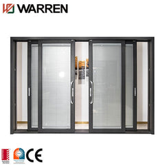 Double sliding shower door french slide door balcony aluminum interior doors