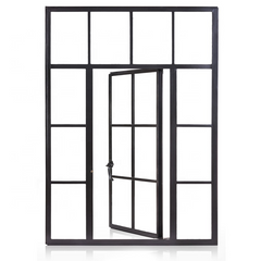 WDMA Simple iron modern steel iron frame window grill design