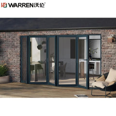 30x84 Bifold Aluminium Double Glass White Internal Origin Door Near Me