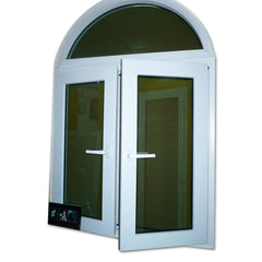 WDMA Vinyl Casement Window Customized UPVC Swing Glass Window