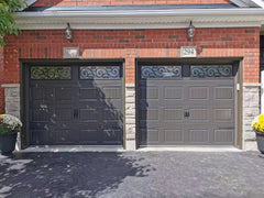 China WDMA cheap price high quality automatic aluminum glass garage door