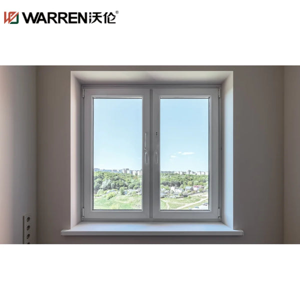 WDMA Double Pane Glass Window Glazed Glass Triple Window Aluminium Glass Frame Window