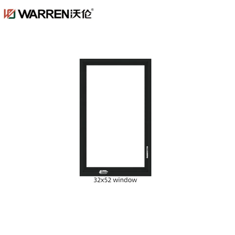 WDMA 32x52 Window Cost Of Aluminium Double Glazed Windows Tempered Windows For Sale