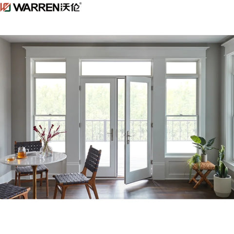 Warren 64x82 Front Door French 1 Lite Glass Door 3/4 Lite Entry Door Clear Glass Exterior