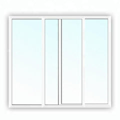 Heat Insulation PVC Framed Sliding Glass Door on China WDMA