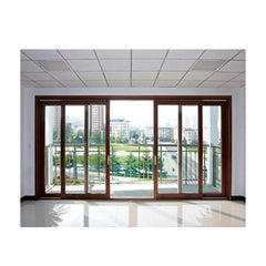 Heavy Duty Aluminum Air Tight Glass Sliding Door Large Lift Sliding Door on China WDMA