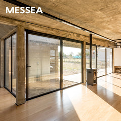 Heavy Large Glass Thermal Break Alu - wood Lift and Sliding Doors on China WDMA