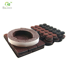 Heavy duty self adhesive felt pads furniture sliders round sticky felt pad on China WDMA