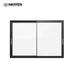 Modern Villa lift Exterior Garden Partition Wall Large Double Glass Aluminum Sliding Door