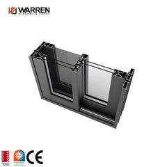 High impact windows and doors glass sliding door system