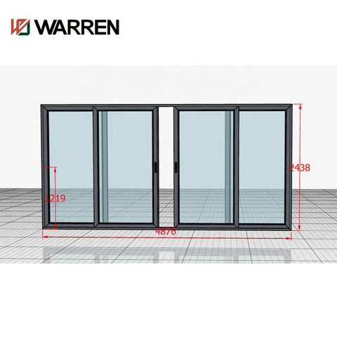 16' Sliding Glass Door Standard Sliding Door Length