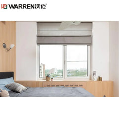 WDMA Aluminum Storm Windows White Aluminium Windows Casement Double Glazed Windows Glass