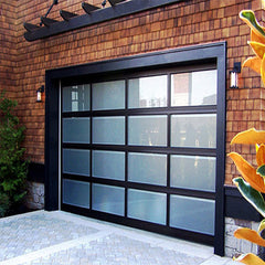 China WDMA China manufacturer automatic large auto  motorized bifold sectional garage door