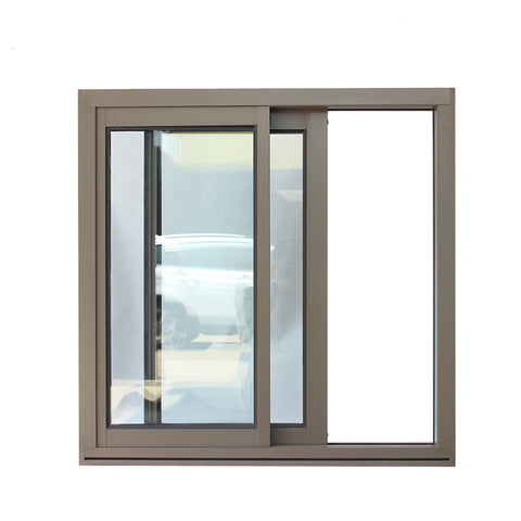 WDMA Manufacturing Aluminium Profile Glass Windows Latest Designs Thermal Break Horizontal Sliding Window