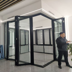 WDMA Aluminum Thermal break Aluminum Door bi-folding door