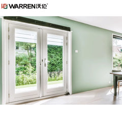 Warren 20x80 Prehung Interior Door Large Glass Pocket Doors Double Door For Bedroom French Aluminum